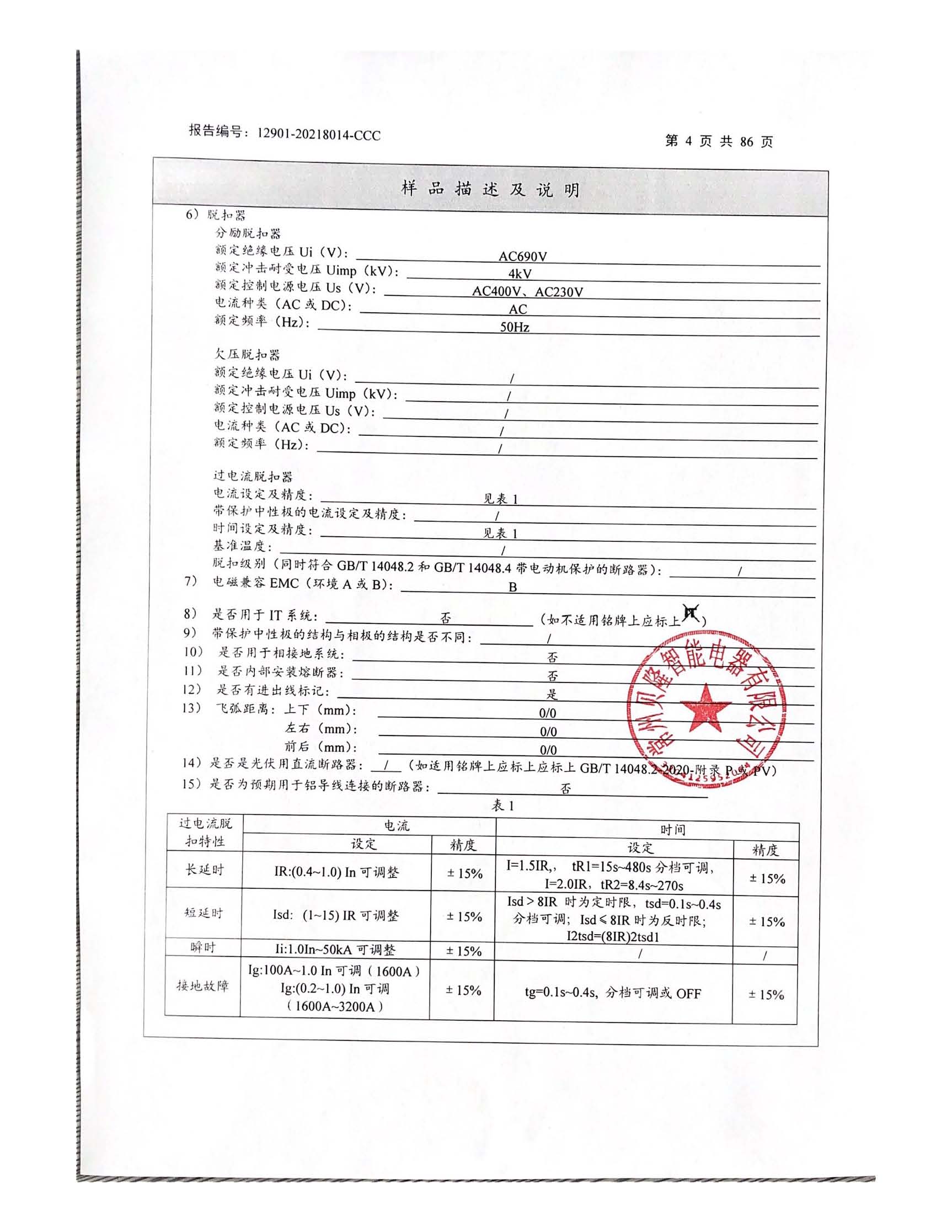 BLW1-3200试验报告